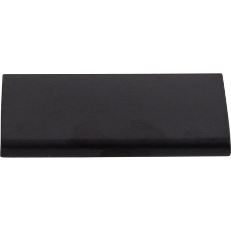 Top Knobs TK501BLK: 2" cc Europa Tab Cabinet Pull - Flat Black