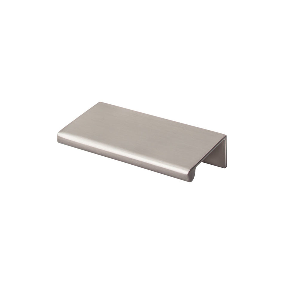 Top Knobs TK501BSN: 2" cc Europa Tab Cabinet Pull - Brushed Satin Nickel