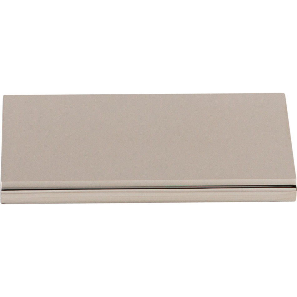 Top Knobs TK501PN: 2" cc Europa Tab Cabinet Pull - Polished Nickel