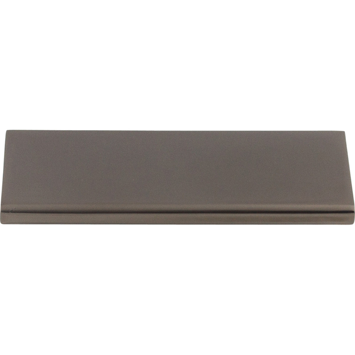 Top Knobs TK502AG: 3" cc Europa Tab Cabinet Pull - Ash Gray