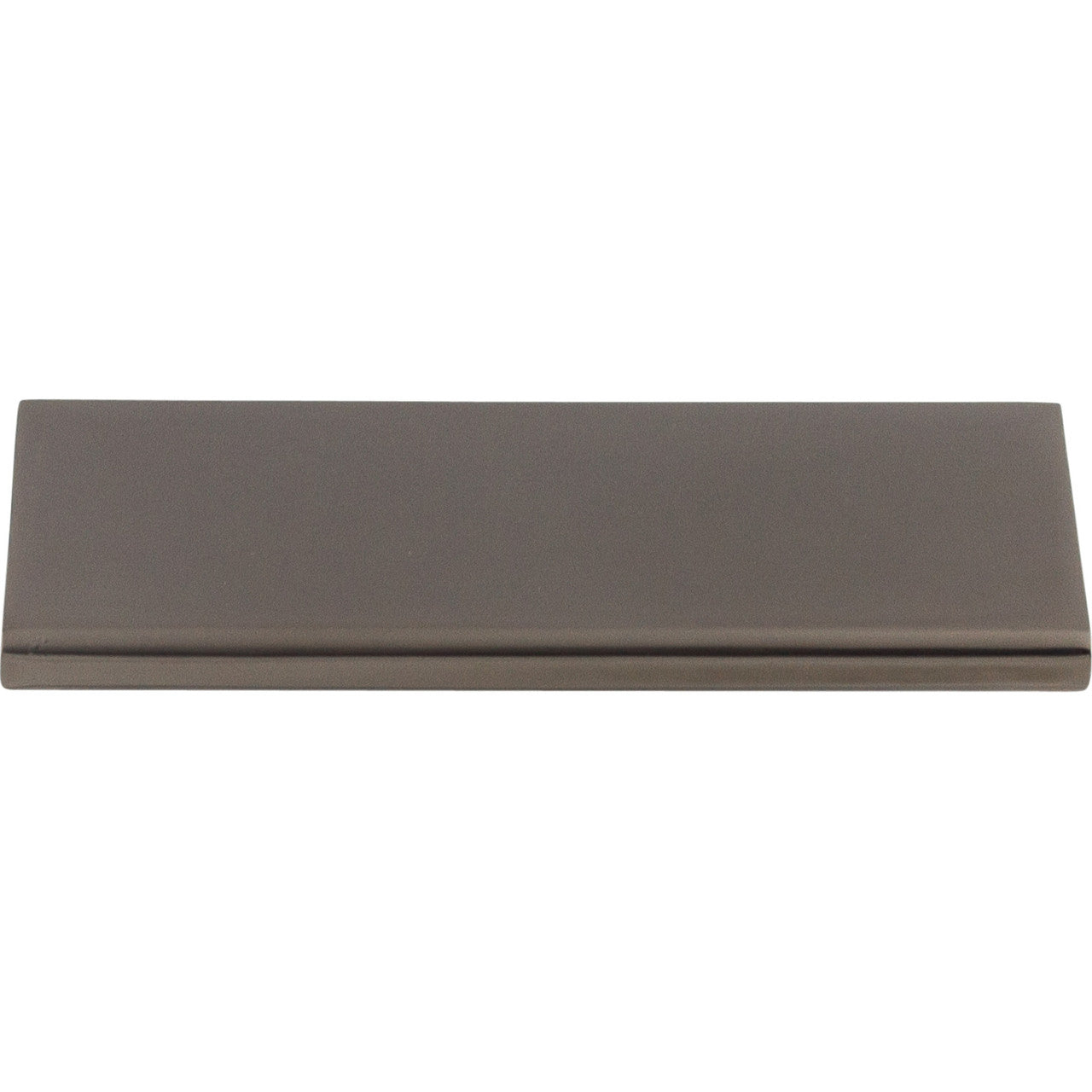 Top Knobs TK502AG: 3" cc Europa Tab Cabinet Pull - Ash Gray