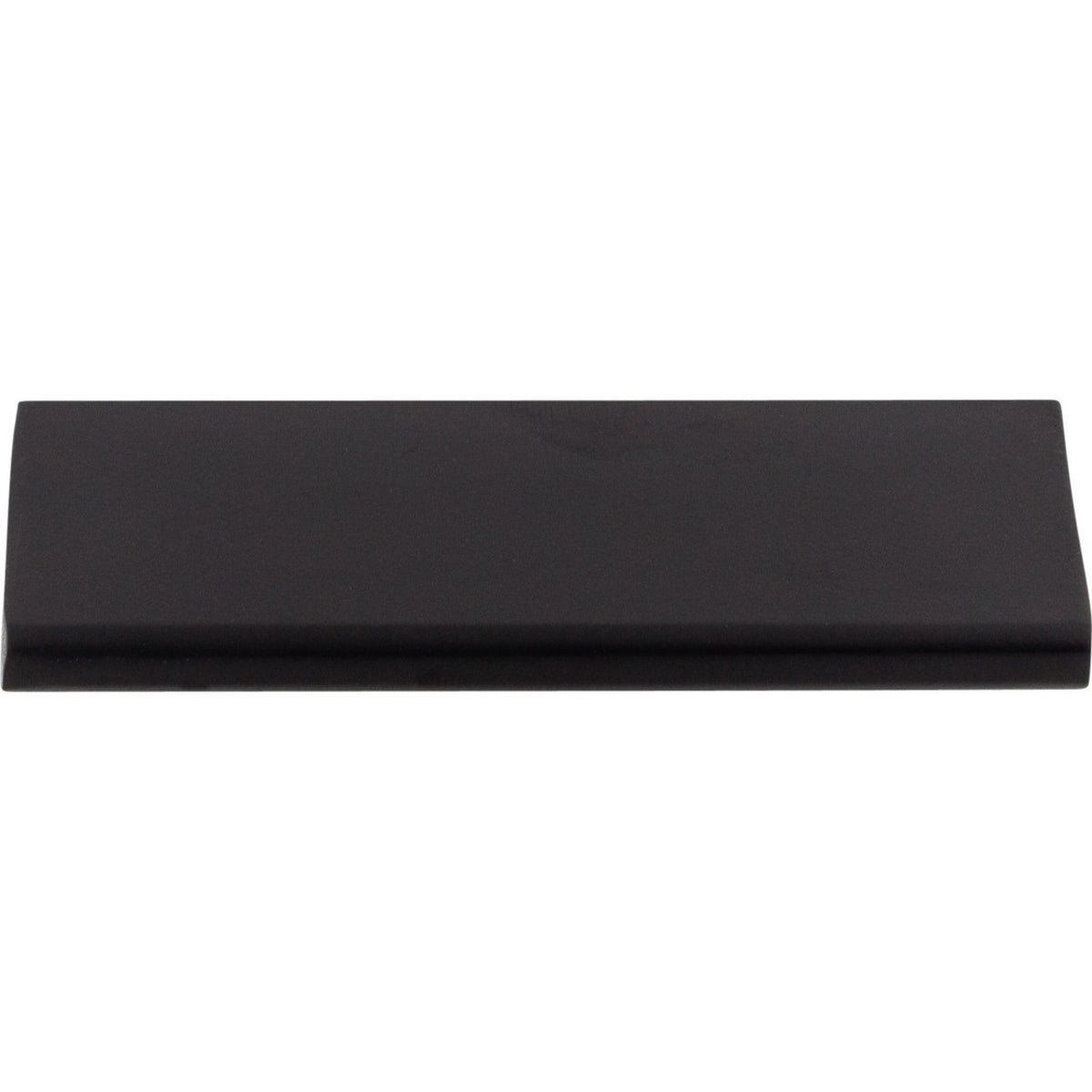 Top Knobs TK502BLK: 3" cc Europa Tab Cabinet Pull - Flat Black
