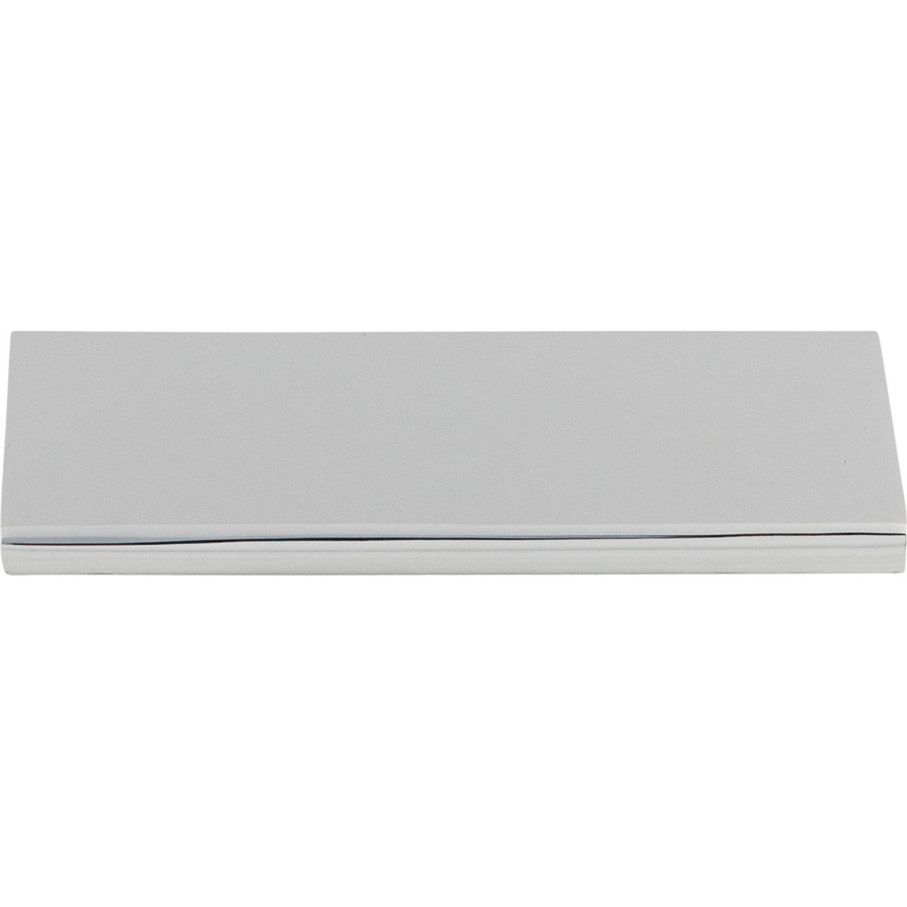 Top Knobs TK502PC: 3" cc Europa Tab Cabinet Pull - Polished Chrome