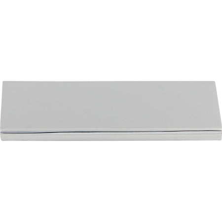 Top Knobs TK502PC: 3" cc Europa Tab Cabinet Pull - Polished Chrome