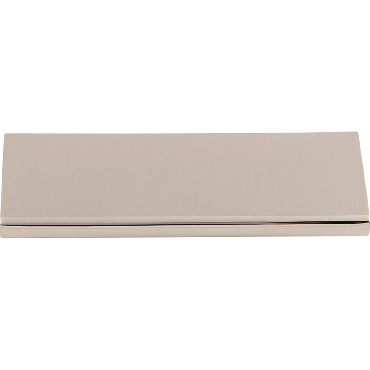 Top Knobs TK502PN: 3" cc Europa Tab Cabinet Pull - Polished Nickel
