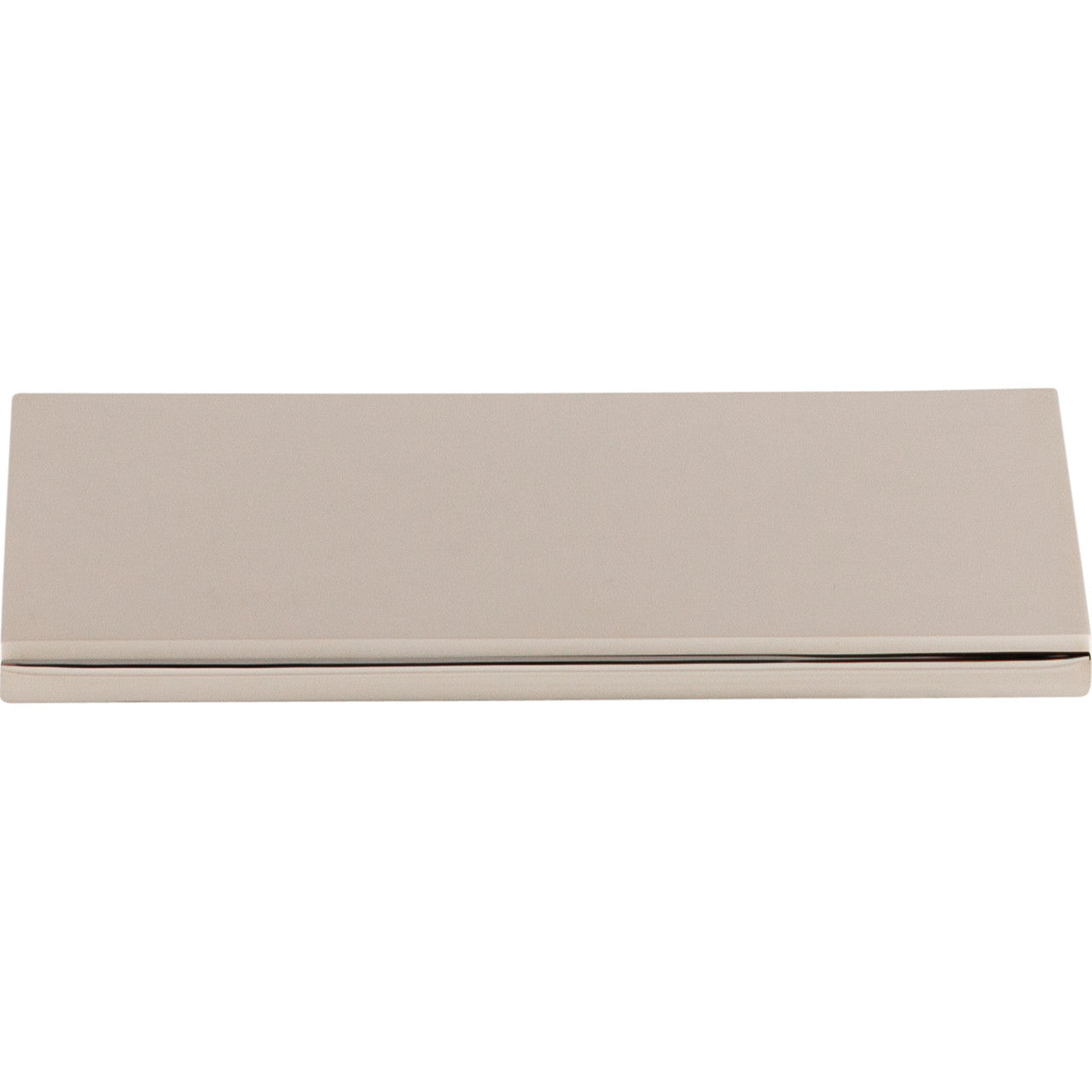 Top Knobs TK502PN: 3" cc Europa Tab Cabinet Pull - Polished Nickel