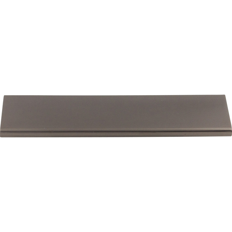 Top Knobs TK503AG: 5" cc Europa Tab Cabinet Pull - Ash Gray