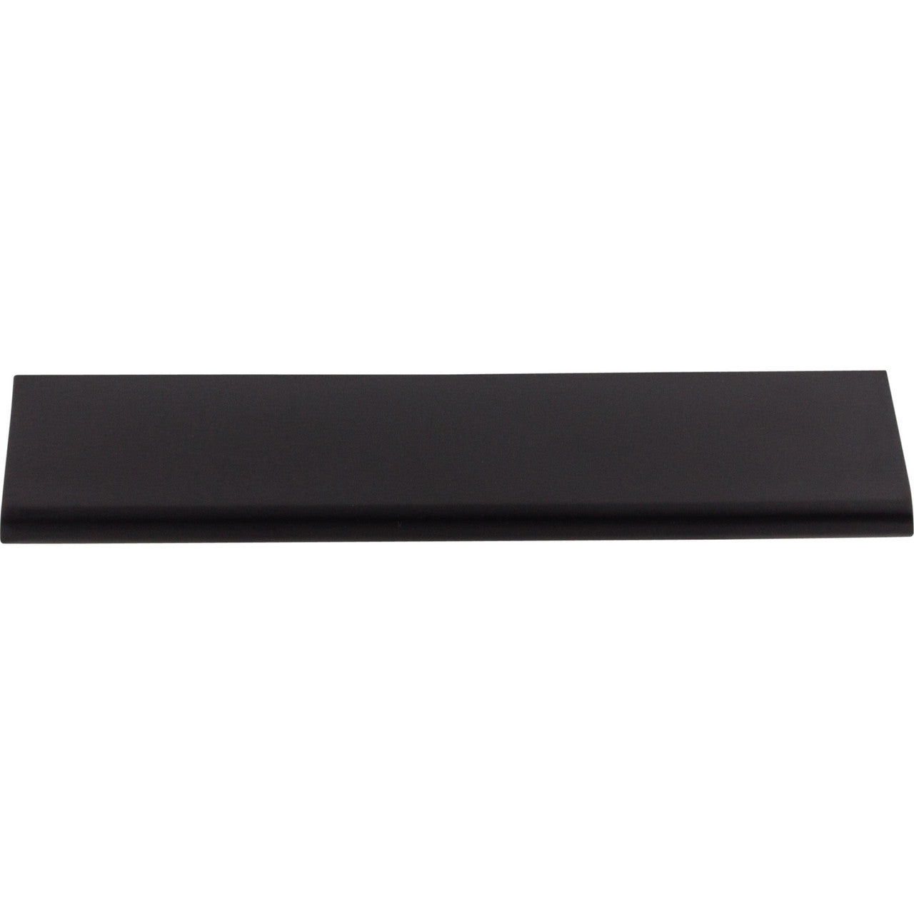 Top Knobs TK503BLK: 5" cc Europa Tab Cabinet Pull - Flat Black