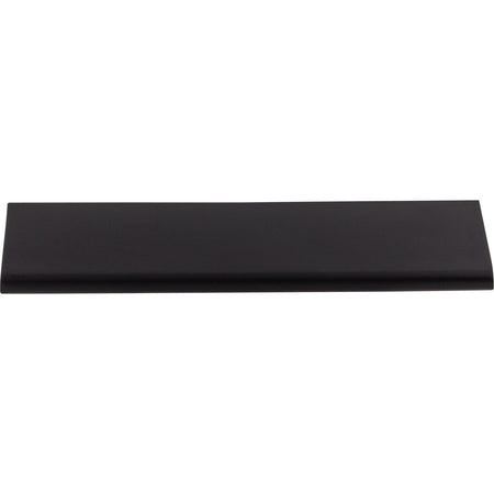 Top Knobs TK503BLK: 5" cc Europa Tab Cabinet Pull - Flat Black