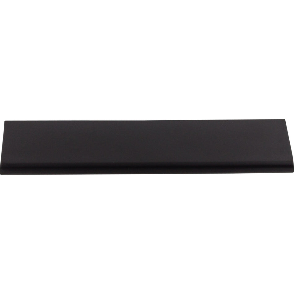 Top Knobs TK503BLK: 5" cc Europa Tab Cabinet Pull - Flat Black