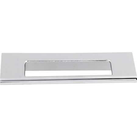 Top Knobs TK520PC: 3-3/4" cc Europa Tab Cabinet Pull - Polished Chrome