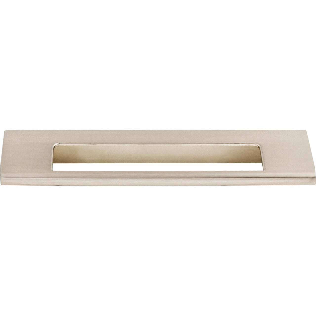Top Knobs TK521BSN: 5" cc Europa Tab Cabinet Pull - Brushed Satin Nickel