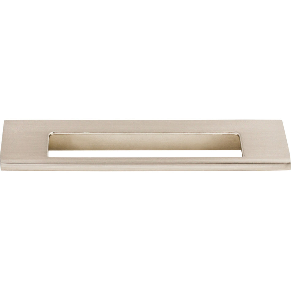 Top Knobs TK521BSN: 5" cc Europa Tab Cabinet Pull - Brushed Satin Nickel