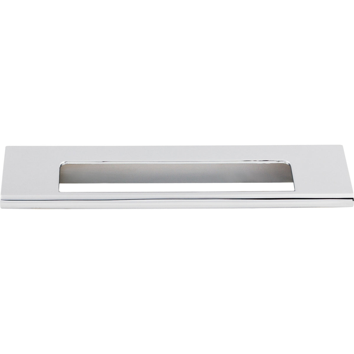Top Knobs TK521PC: 5" cc Europa Tab Cabinet Pull - Polished Chrome