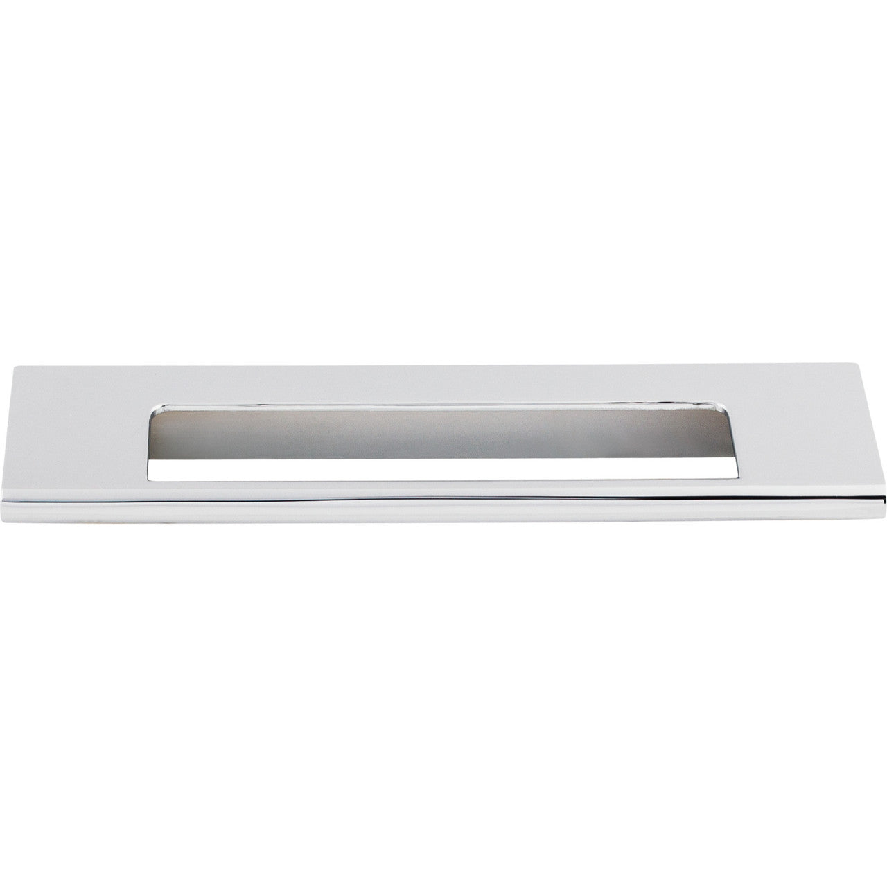 Top Knobs TK521PC: 5" cc Europa Tab Cabinet Pull - Polished Chrome