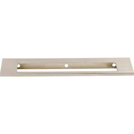 Top Knobs TK522BSN: 6" cc Europa Tab Cabinet Pull - Brushed Satin Nickel