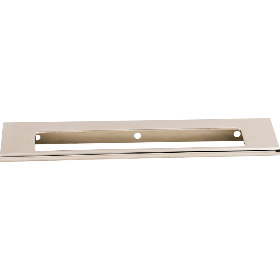 Top Knobs TK522PN: 6" cc Europa Tab Cabinet Pull - Polished Nickel