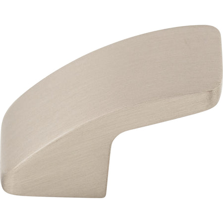 Top Knobs TK52BSN: 1-1/4" Sanctuary Thumb Cabinet Knob - Brushed Satin Nickel