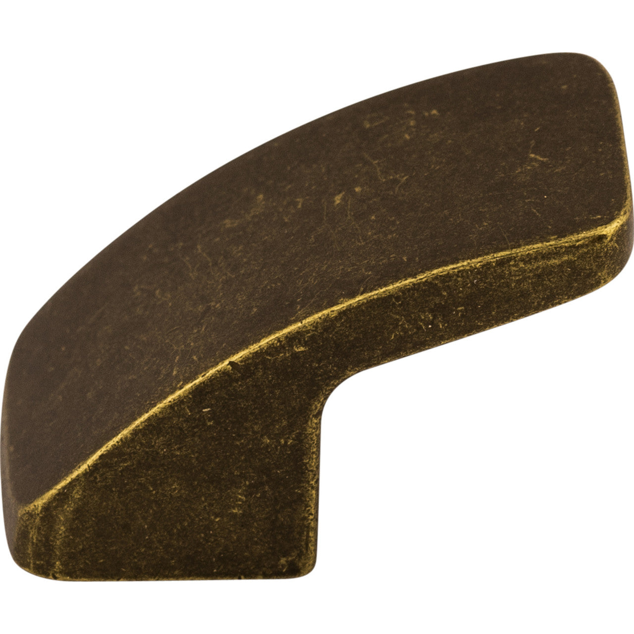 Top Knobs TK52GBZ: 1-1/4" Sanctuary Thumb Cabinet Knob - German Bronze