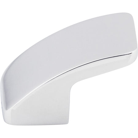 Top Knobs TK52PC: 1-1/4" Sanctuary Thumb Cabinet Knob - Polished Chrome