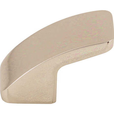 Top Knobs TK52PN: 1-1/4" Sanctuary Thumb Cabinet Knob - Polished Nickel