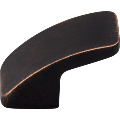 Top Knobs TK52TB: 1-1/4" Sanctuary Thumb Cabinet Knob - Tuscan Bronze