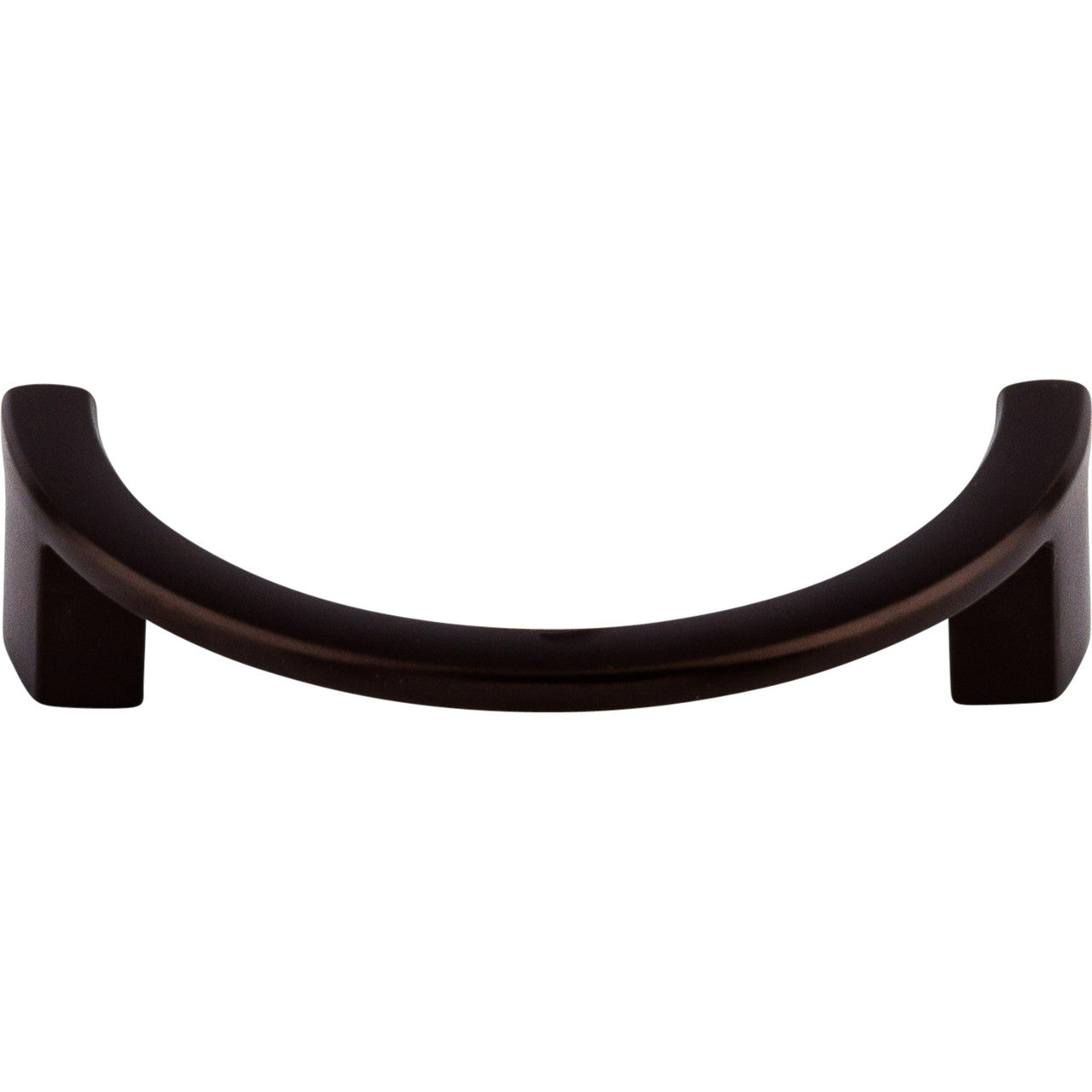 Top Knobs TK53ORB: 3-1/2" cc Sanctuary Half Circle Cabinet Pull - Oil Rubbed Bronze