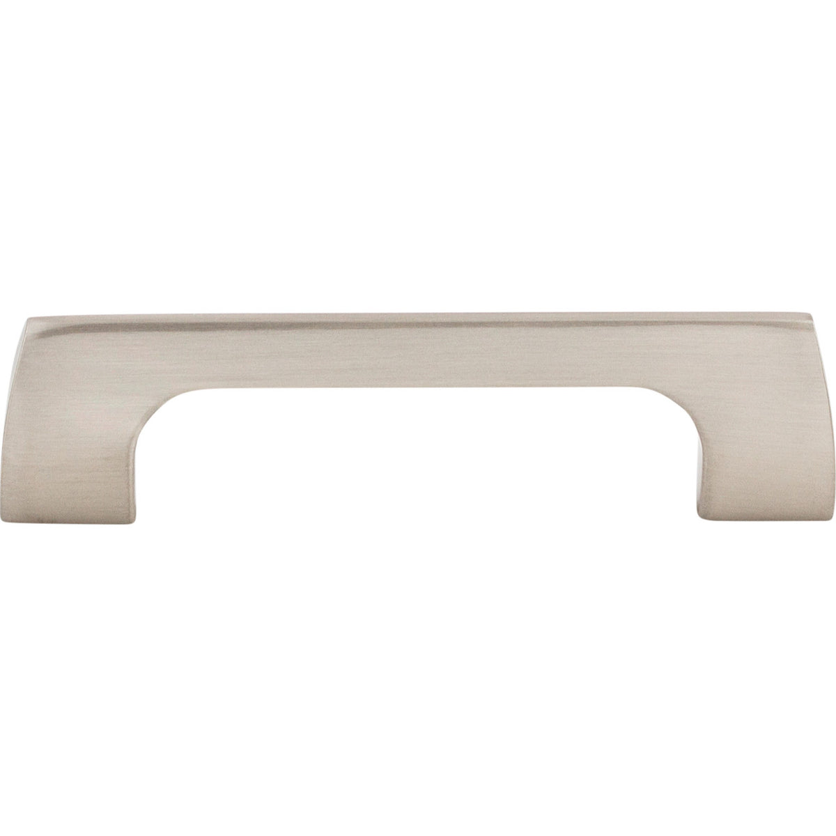 Top Knobs TK543BSN: 3-3/4" cc Holland Rectangular Bar Cabinet Pull - Brushed Satin Nickel