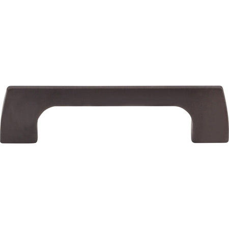 Top Knobs TK543SAB: 3-3/4" cc Holland Rectangular Bar Cabinet Pull - Sable