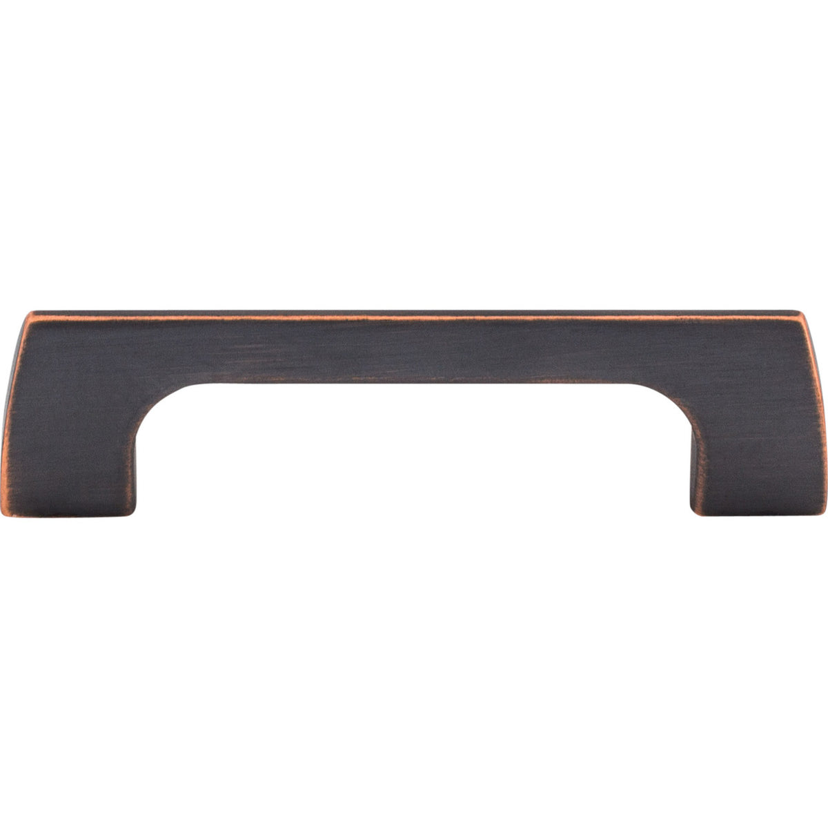 Top Knobs TK543UM: 3-3/4" cc Holland Rectangular Bar Cabinet Pull - Umbrio