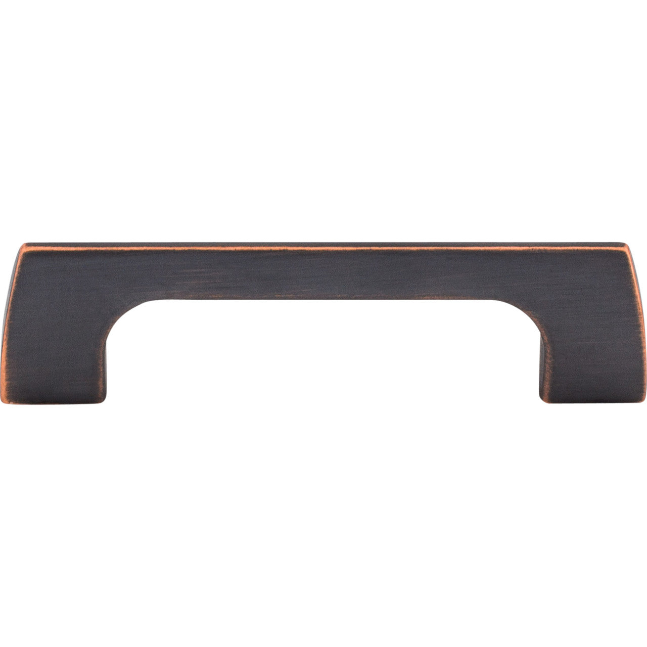 Top Knobs TK543UM: 3-3/4" cc Holland Rectangular Bar Cabinet Pull - Umbrio