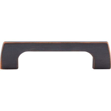 Top Knobs TK543UM: 3-3/4" cc Holland Rectangular Bar Cabinet Pull - Umbrio