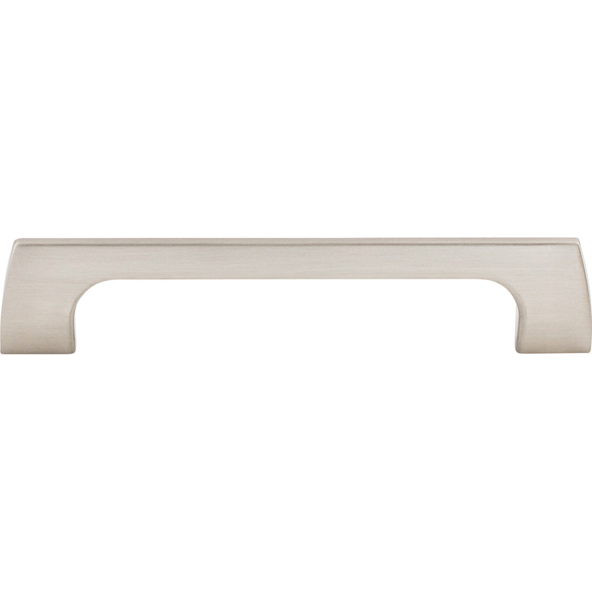 Top Knobs TK544BSN: 5-1/16" cc Holland Rectangular Bar Cabinet Pull - Brushed Satin Nickel