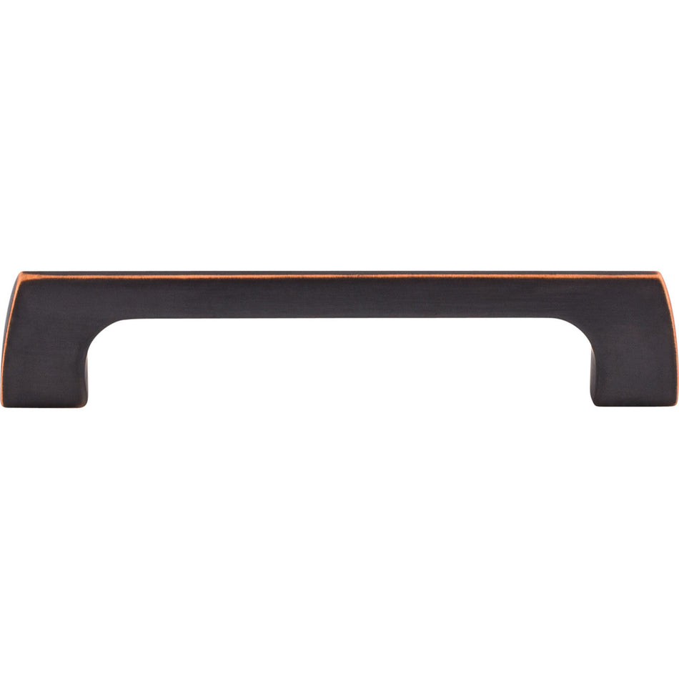 Top Knobs TK544UM: 5-1/16" cc Holland Rectangular Bar Cabinet Pull - Umbrio
