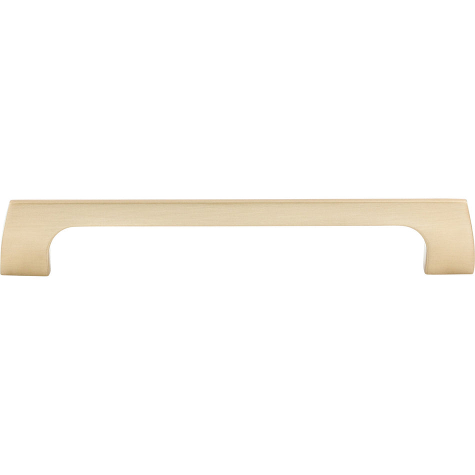 Top Knobs TK545HB: 6-5/16" cc Holland Rectangular Bar Cabinet Pull - Honey Bronze