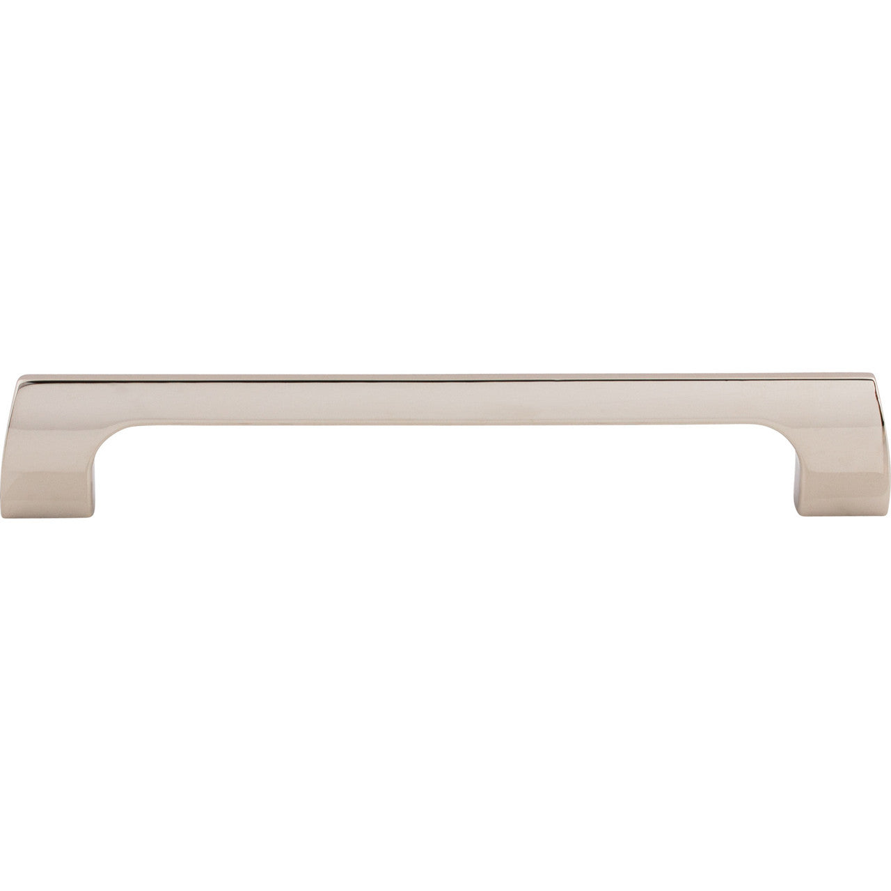 Top Knobs TK545PN: 6-5/16" cc Holland Rectangular Bar Cabinet Pull - Polished Nickel