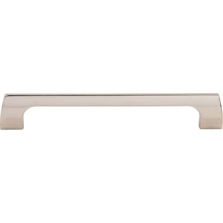Top Knobs TK545PN: 6-5/16" cc Holland Rectangular Bar Cabinet Pull - Polished Nickel