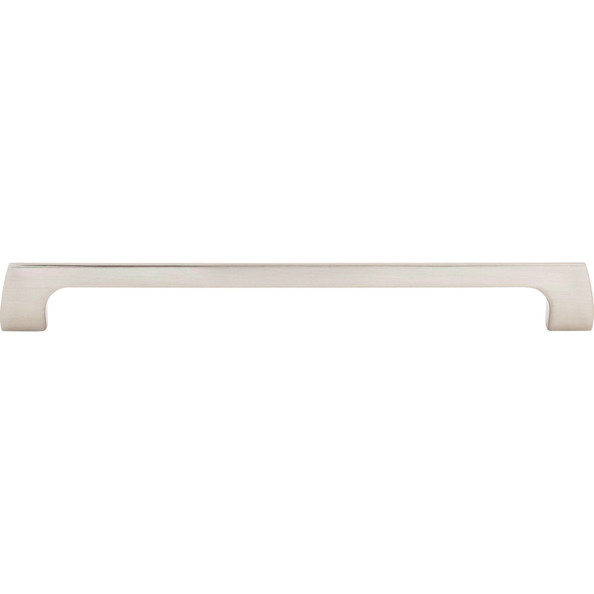 Top Knobs TK546BSN: 9" cc Holland Rectangular Bar Cabinet Pull - Brushed Satin Nickel