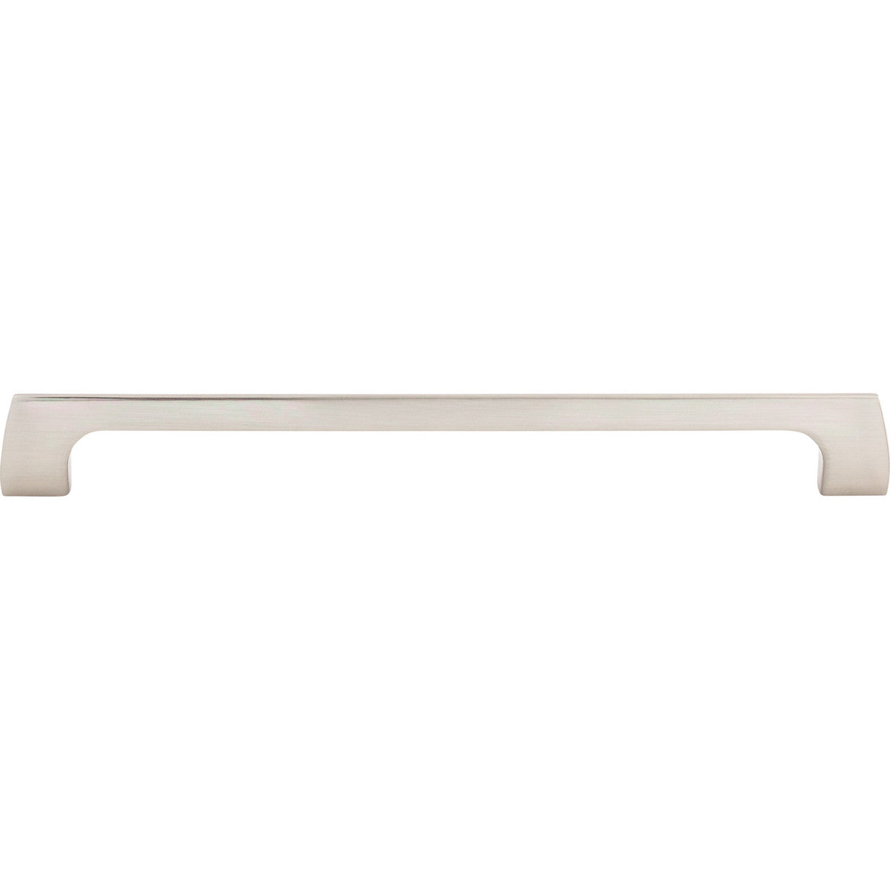 Top Knobs TK546BSN: 9" cc Holland Rectangular Bar Cabinet Pull - Brushed Satin Nickel