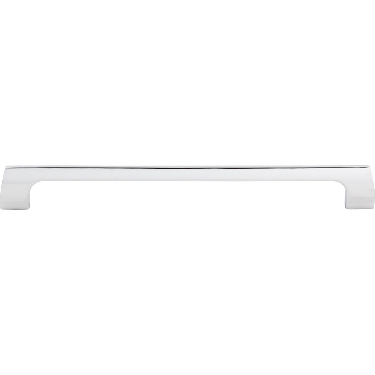 Top Knobs TK546PC: 9" cc Holland Rectangular Bar Cabinet Pull - Polished Chrome