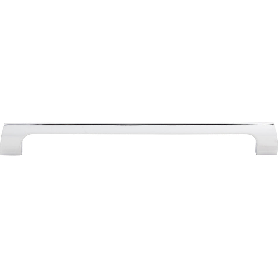 Top Knobs TK546PC: 9" cc Holland Rectangular Bar Cabinet Pull - Polished Chrome