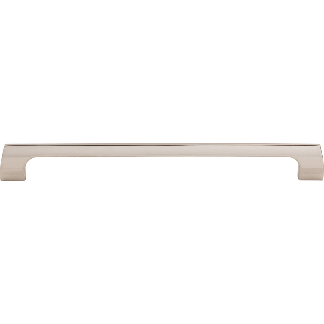 Top Knobs TK546PN: 9" cc Holland Rectangular Bar Cabinet Pull - Polished Nickel