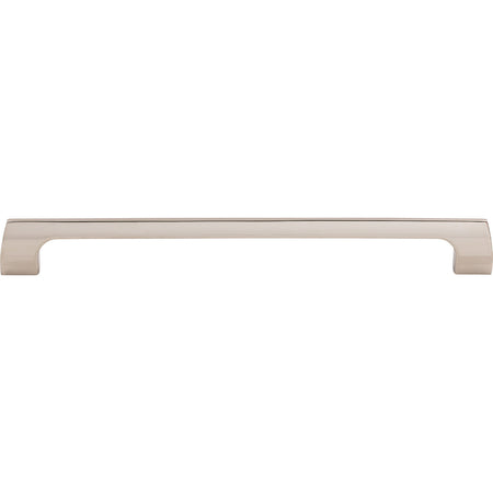 Top Knobs TK546PN: 9" cc Holland Rectangular Bar Cabinet Pull - Polished Nickel