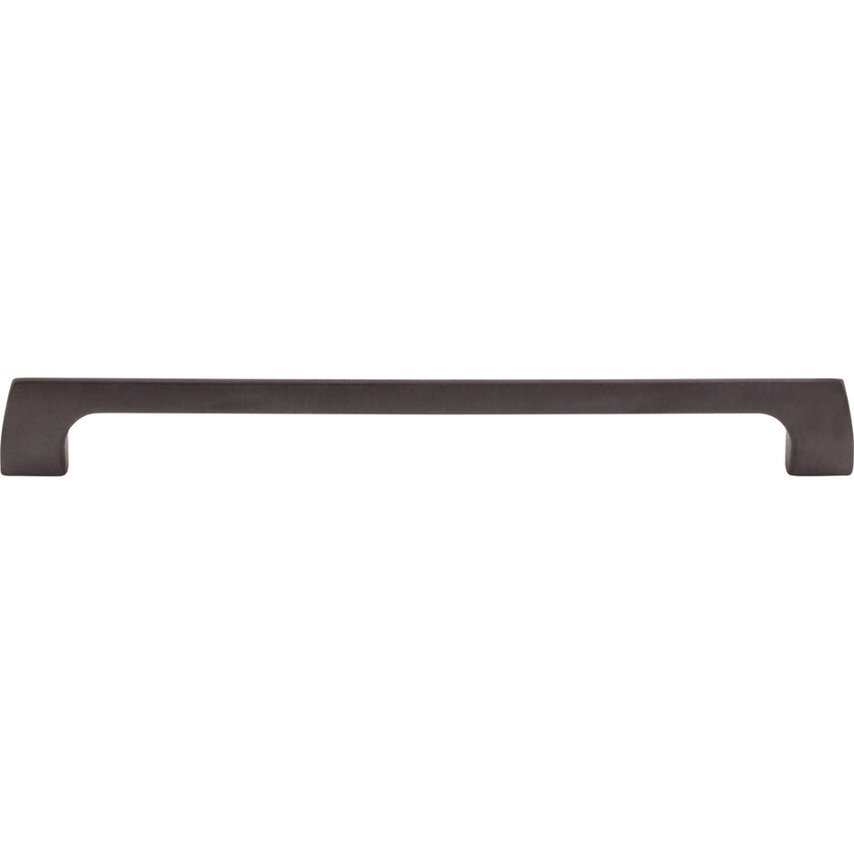 Top Knobs TK546SAB: 9" cc Holland Rectangular Bar Cabinet Pull - Sable