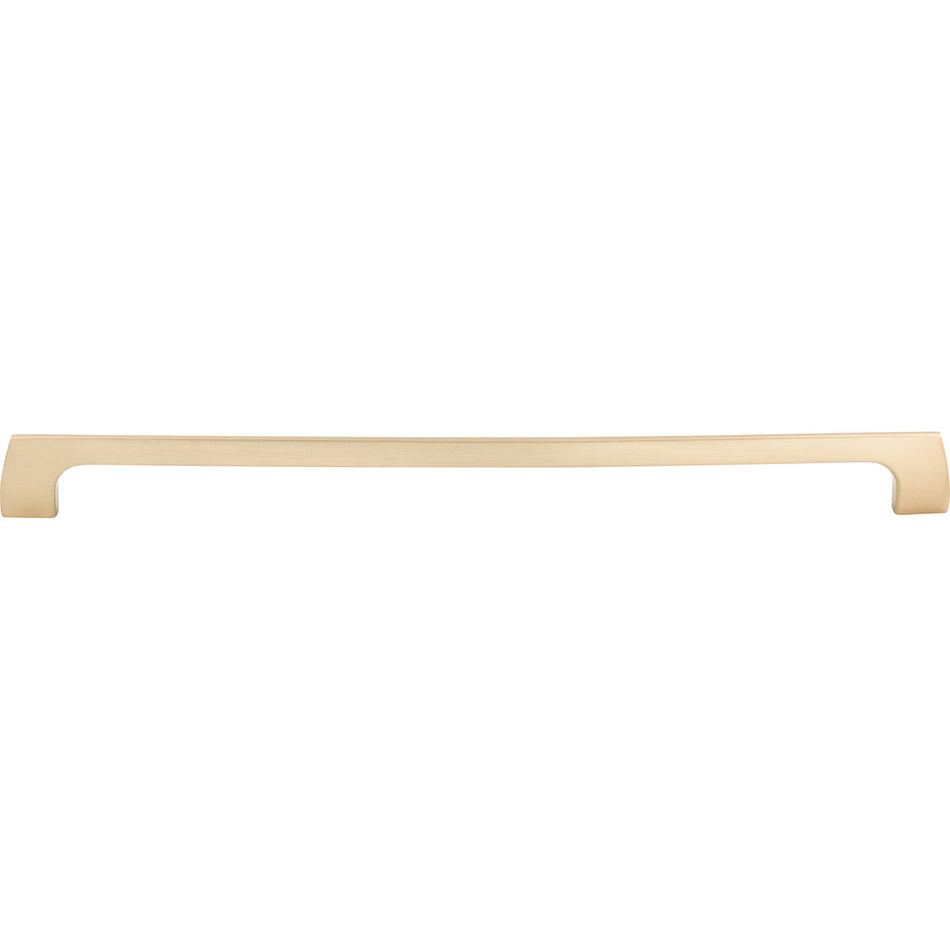 Top Knobs TK547HB: 12" cc Holland Rectangular Bar Cabinet Pull - Honey Bronze