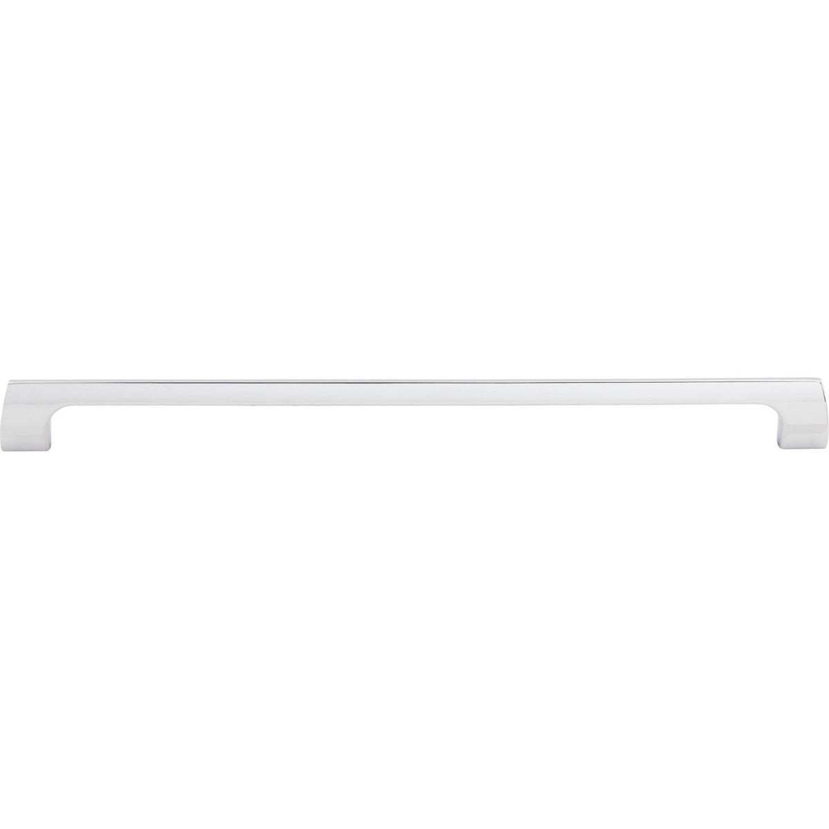 Top Knobs TK547PC: 12" cc Holland Rectangular Bar Cabinet Pull - Polished Chrome