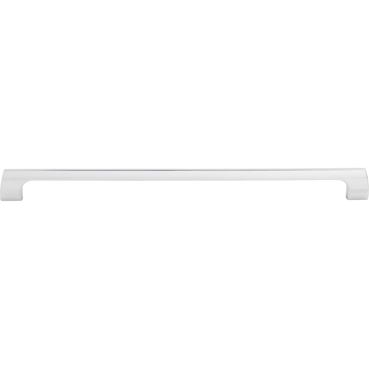 Top Knobs TK547PC: 12" cc Holland Rectangular Bar Cabinet Pull - Polished Chrome