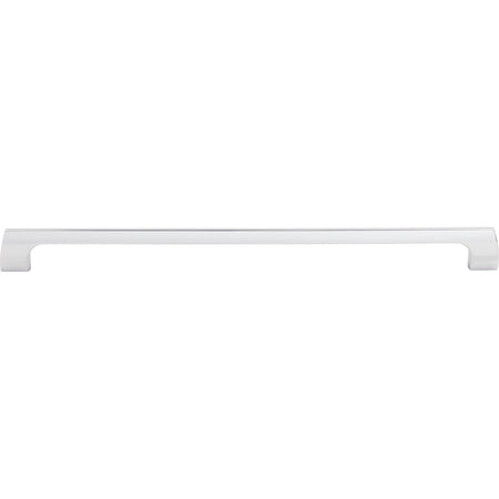 Top Knobs TK547PC: 12" cc Holland Rectangular Bar Cabinet Pull - Polished Chrome