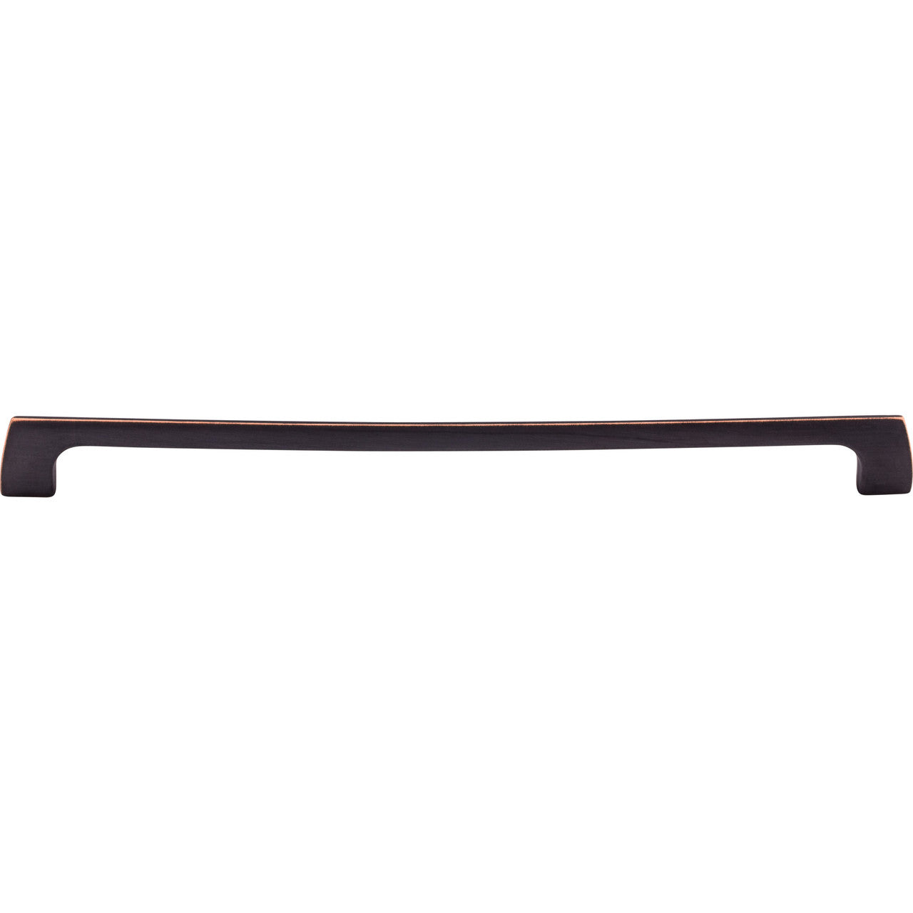 Top Knobs TK547UM: 12" cc Holland Rectangular Bar Cabinet Pull - Umbrio