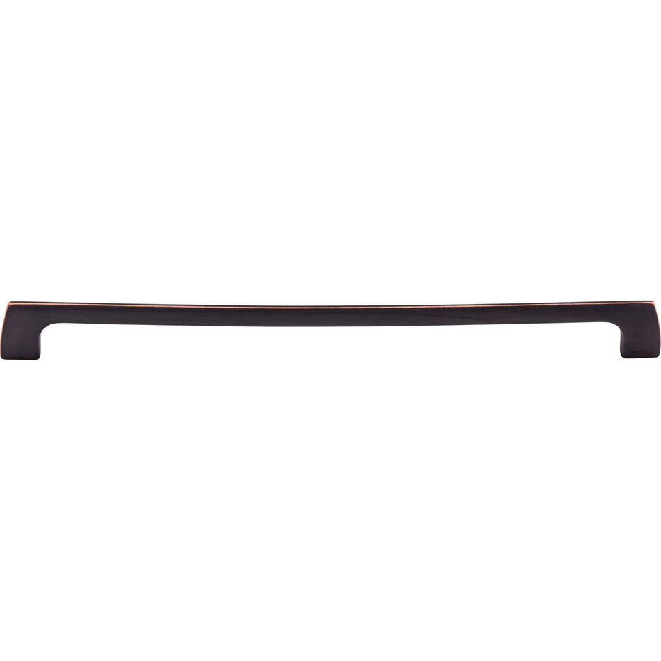 Top Knobs TK547UM: 12" cc Holland Rectangular Bar Cabinet Pull - Umbrio